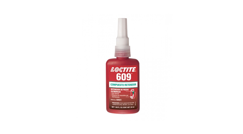 LOCTITE 609 COMPUESTO RETENEDOR 50 ML