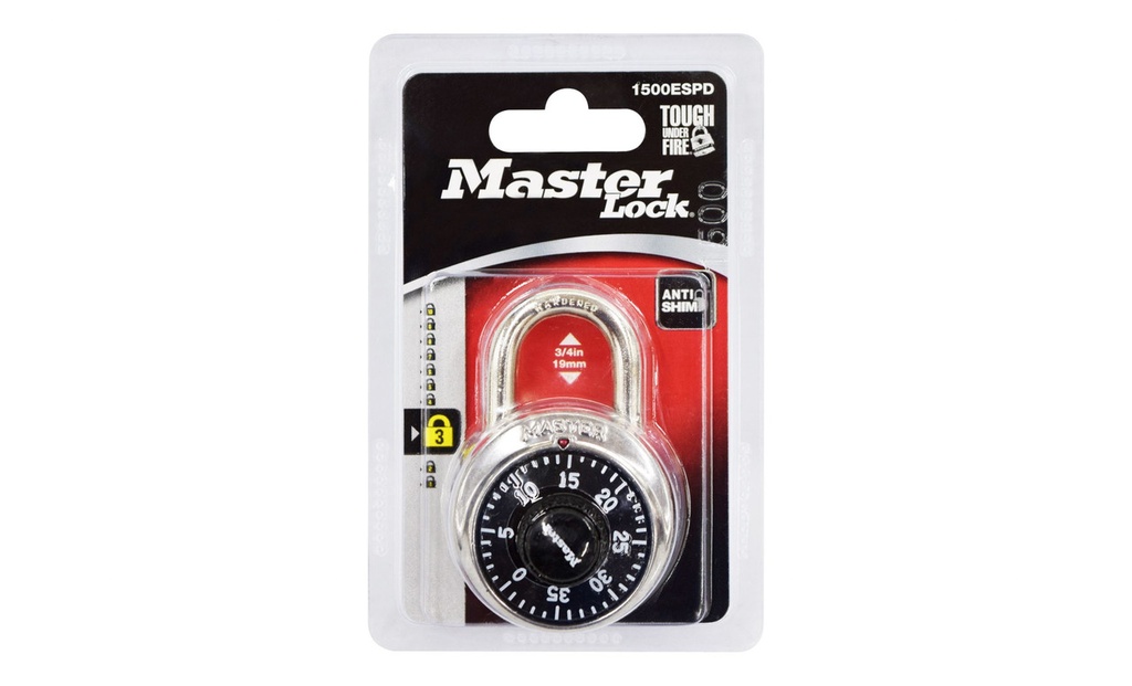 CANDADO MASTER LOCK MOD. 1500D