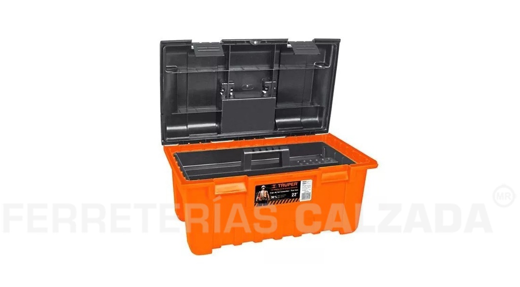 CAJA PLASTICO 22 TRUPER