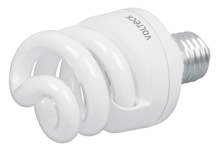 FOCO AHORRADOR ESPIRAL 13 W, LUZ DE DIA