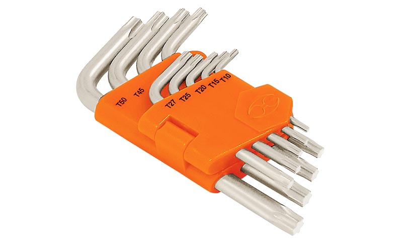 JUEGO D/LLAVES TORX TRUPER MOD.TORX-9