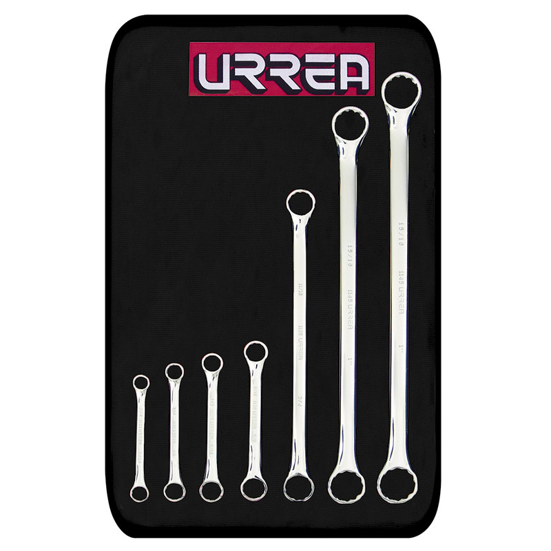 JUEGO LLAVES D/ESTRIAS URREA 7 PZAS