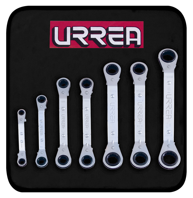 JUEGO LLAVES ESTRIAS URREA MATRACA 7 PZA