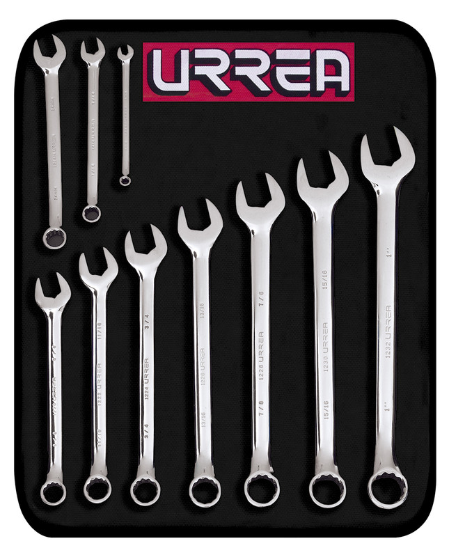 JUEGO LLAVES COMBINADAS URREA ESTANDAR
