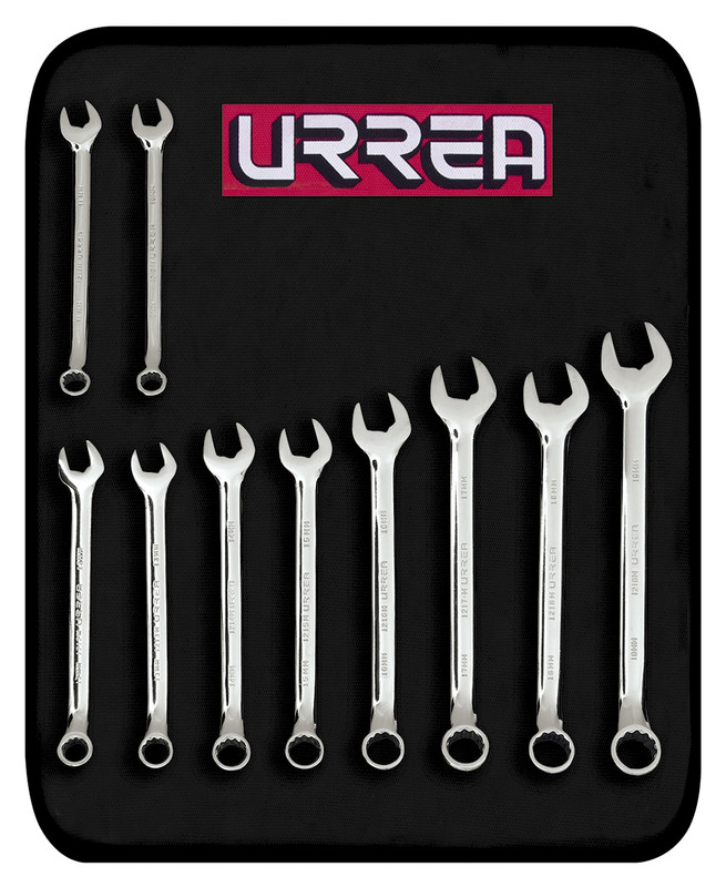 JUEGO LLAVES URREA COMBINADAS 10 PZAS