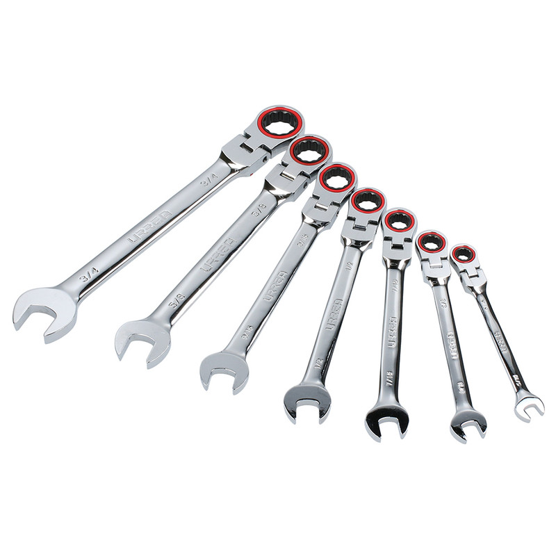 JGO LLAVES COMBINADAS D/MATRACA FLEXIBLES