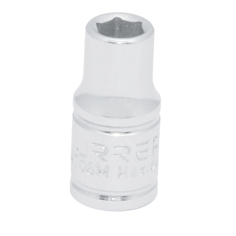 DADO CORTO 1/4 6 PUNTAS 4MM URREA