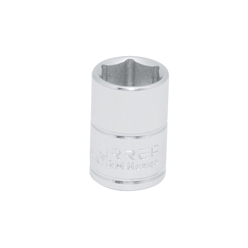 DADO CORTO 1/4 6 PUNTAS 12MM URREA