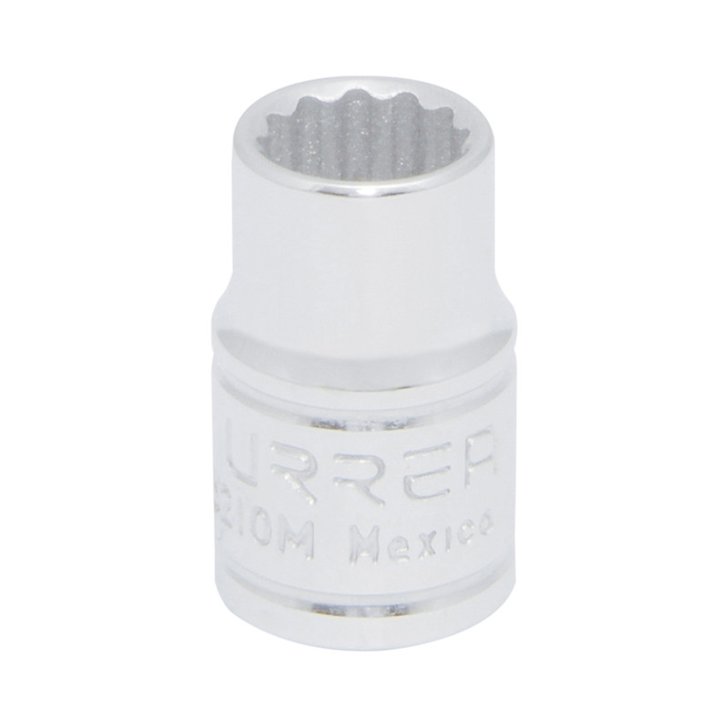 DADO CORTO 3/8 12 PUNTAS 10MM URREA