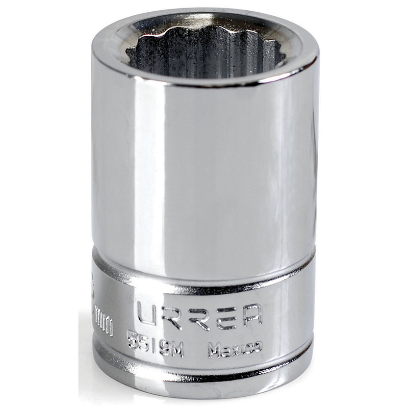 DADO CORTO 3/4 12 PUNTAS 19MM URREA
