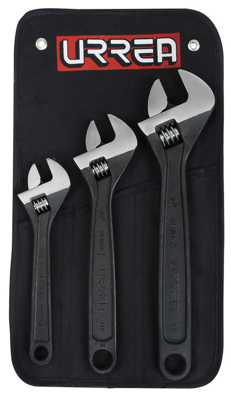 JUEGO LLAVES AJUS. ESTANDAR URREA BLACK
