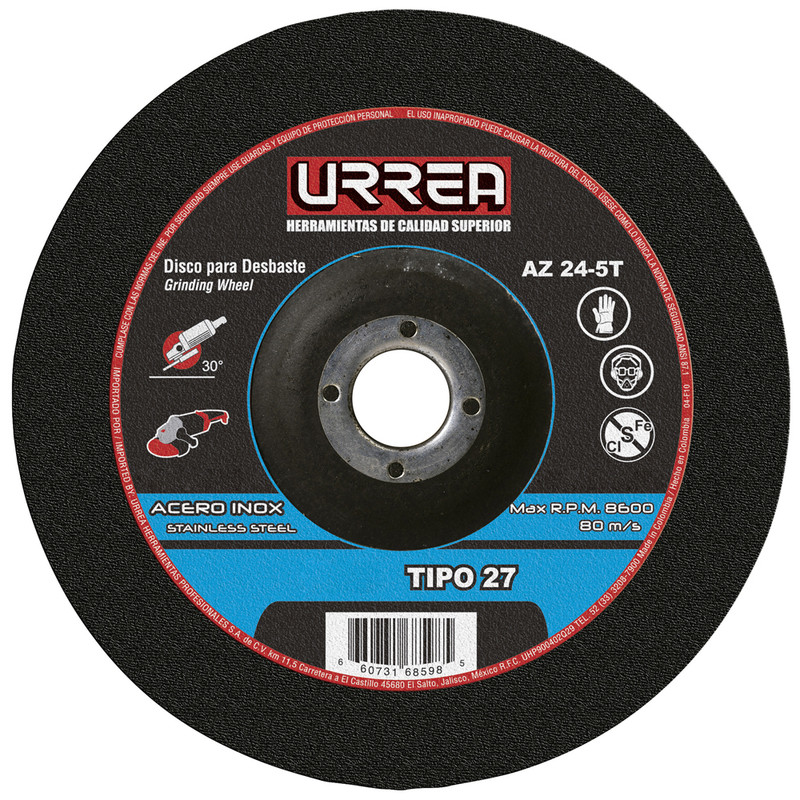 DESCATALOGADO P/PROV DISCO T/27 INOX9X1/4X7/8M/PES