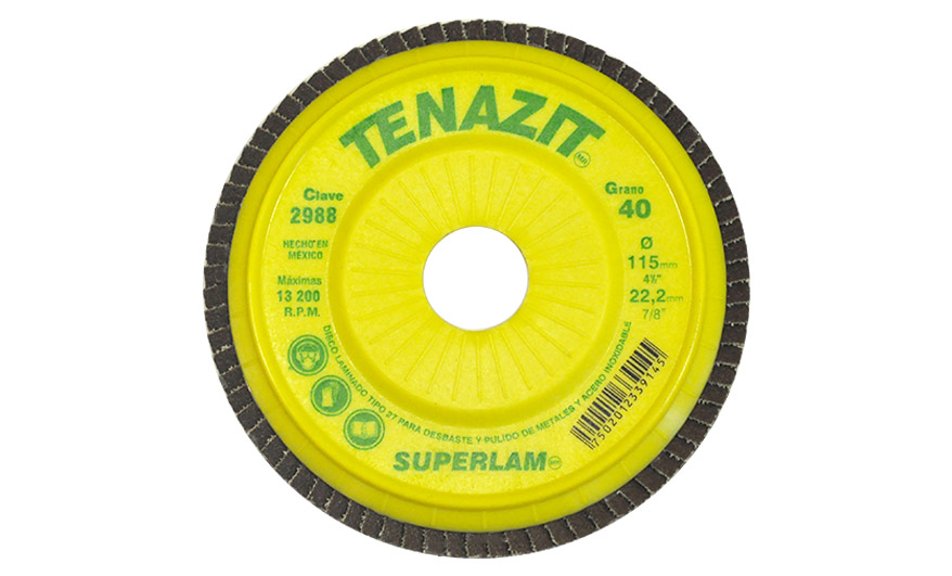 DISCO LAM SUPERLAM 4-1/2X7/8G40 2988