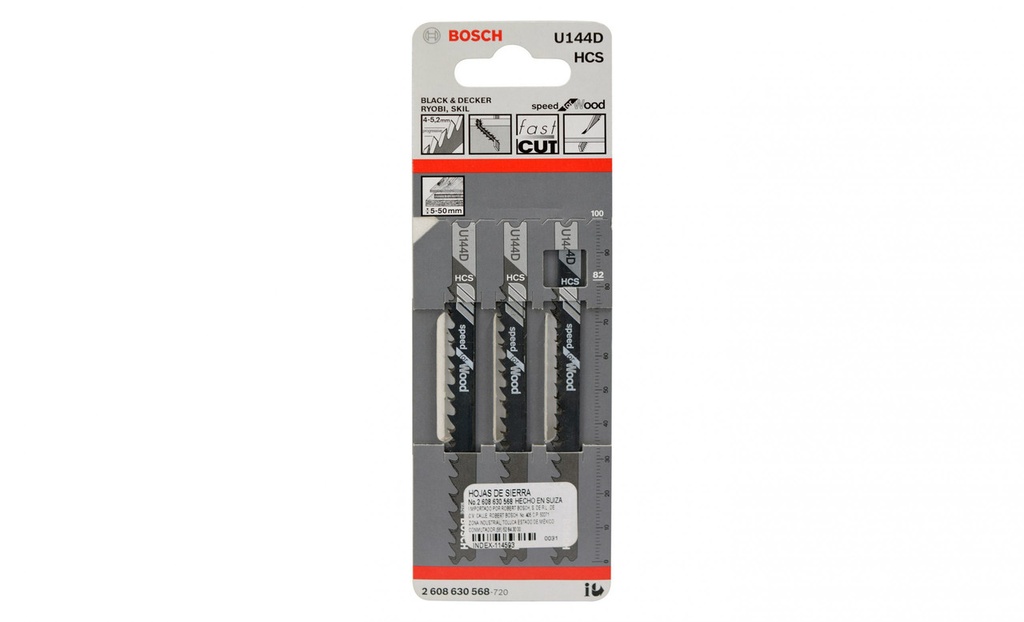 SEGUETA U144D BOSCH MOD.260 8630 568