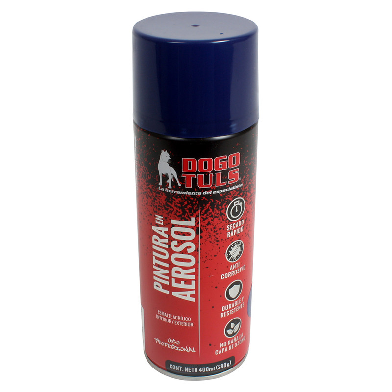 PINTURA AEROSOL BRILLANTE AZUL ESPAOL