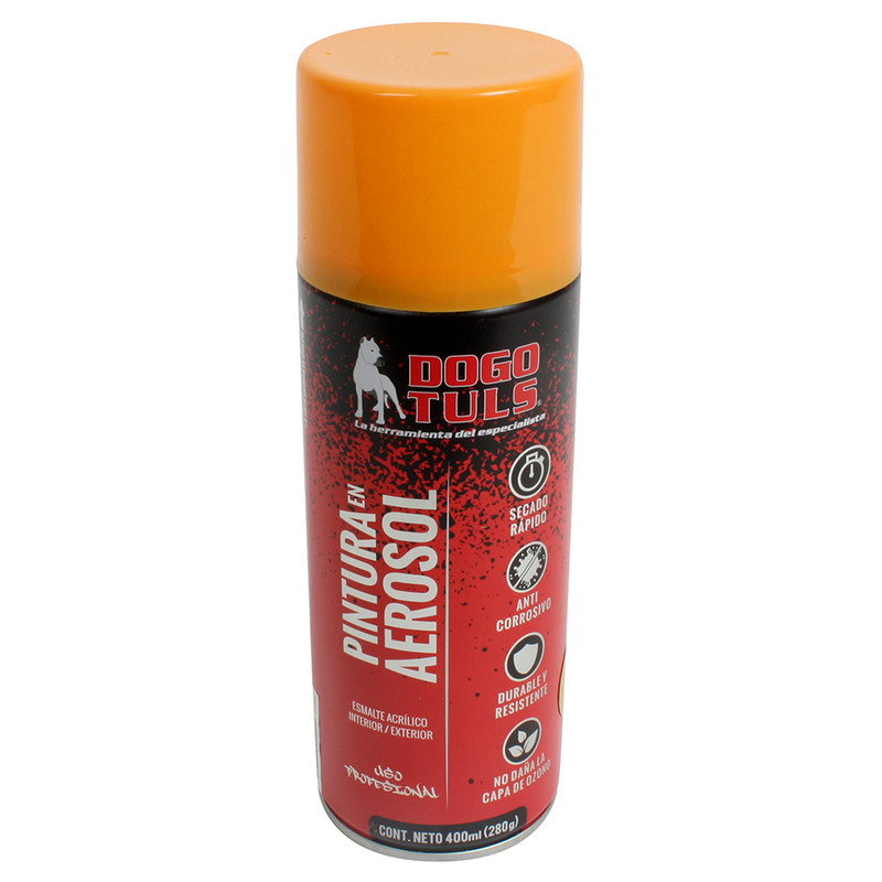 PINTURA AEROSOL BRILLANTE AMARILLO CATER