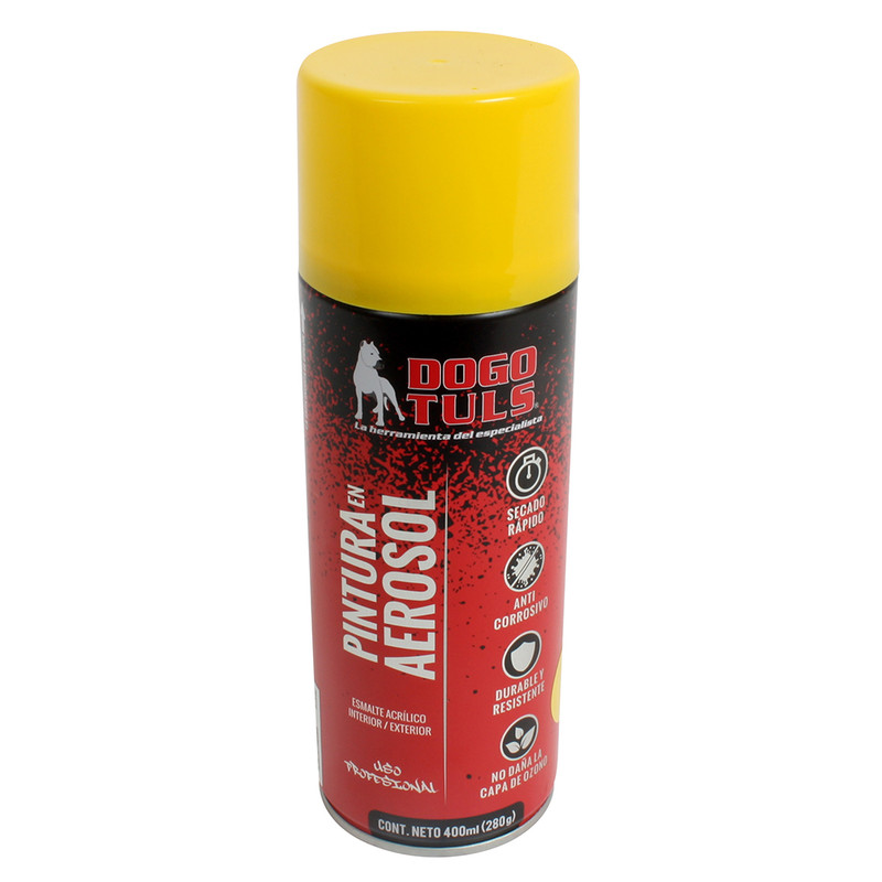 PINTURA AEROSOL AMARILLO LIMON BRILLANTE