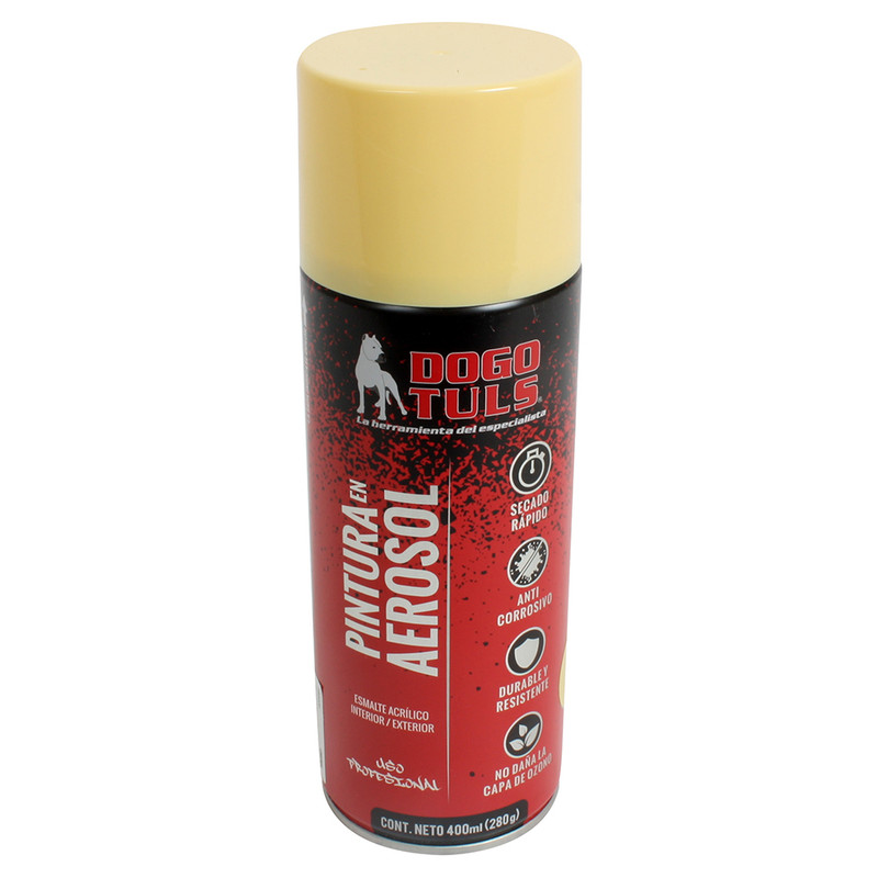 PINTURA AEROSOL CREMA BRILLANTE