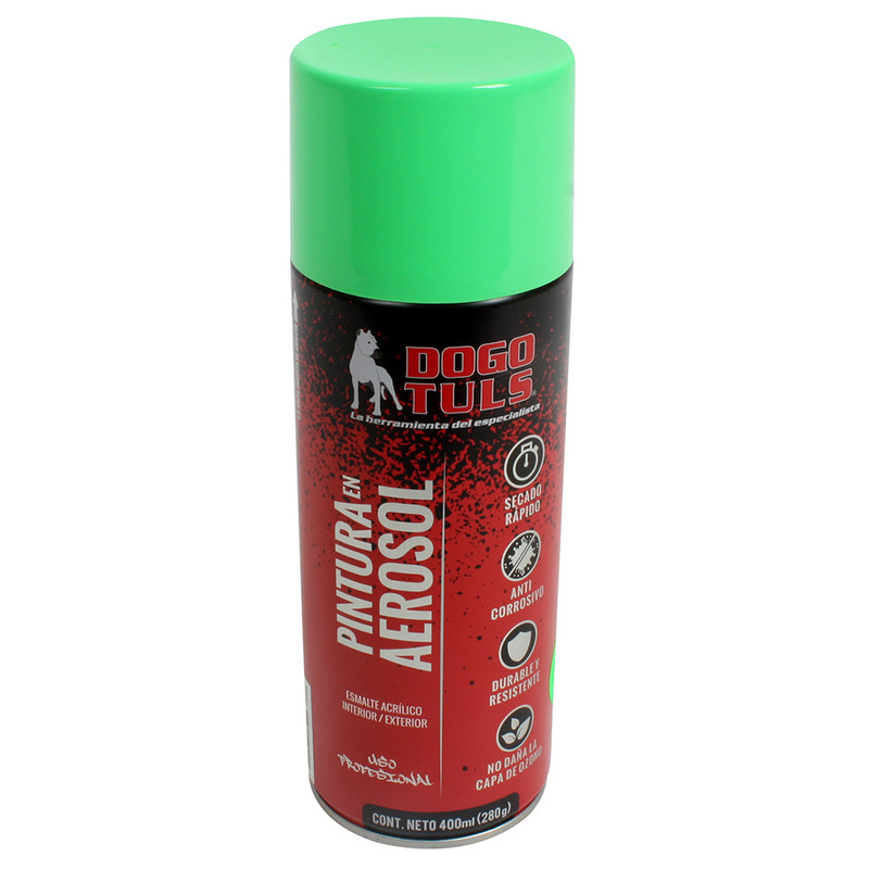 PINTURA AEROSOL VERDE FLUORESCENTE