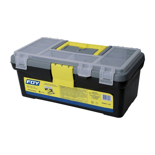 [FOY143200] CAJA PLASTICA 12.5 C/ORGANIZADOR