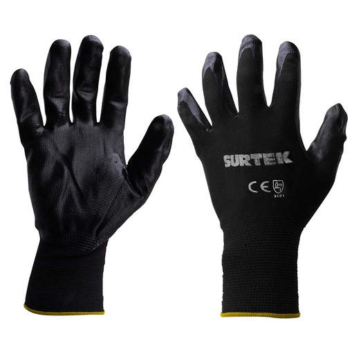 [SUR137403] GUANTES NYLON NITRILO CH