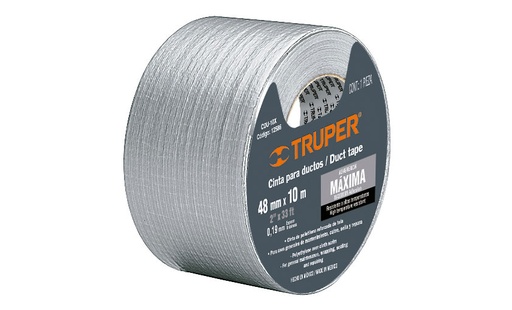 [TRUCDU-10X] CINTA P/DUCTO 50MMX10M TRUPER MD CDU-10X