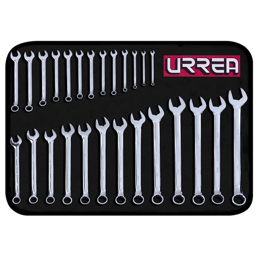 [URR1200QM] JUEGO LLAVES COMB URREA MM 26 PZAS