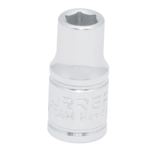 [URR4704M] DADO CORTO 1/4 6 PUNTAS 4MM URREA