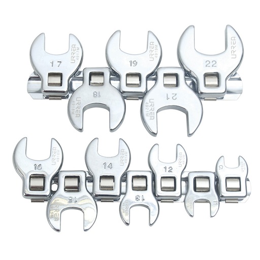[URR4900-12M] JGO LLAVES PATA CUERVO 10A22MM. No.4900-12