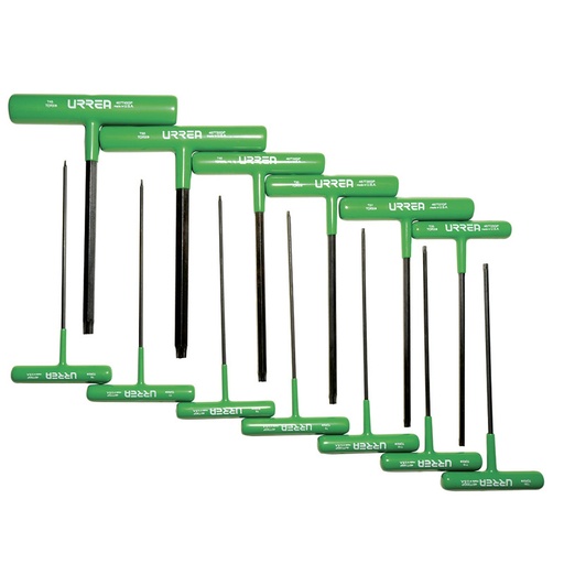 [URR49668TGP] JUEGO LLAVES TORX C/13 PZAS