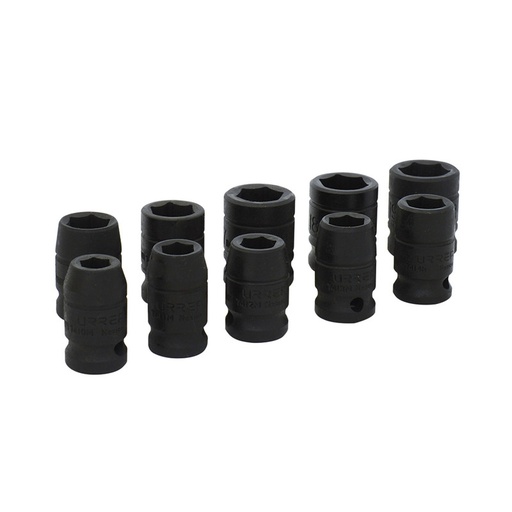 [URR74202M] JUEGO DADOS IMPACTO MM 1/2 URREA C/10