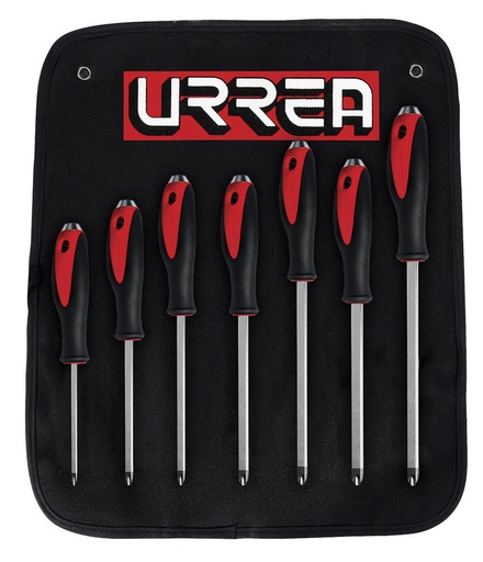 [URR9100GB] JGO 7 DESTORNILLADOR GOLPE PUNTA PHILLIS