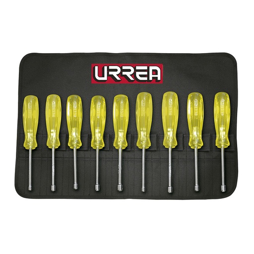 [URR93E9] DESCATALOGADO P/PROV JGO 9 DESARMADORES URREA 93E9