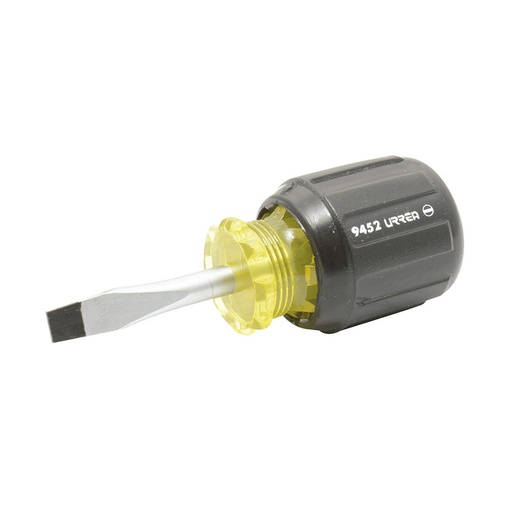 [URR9452] DESTORNILLADOR PTA PLANA T/TROMPO 1/4 X