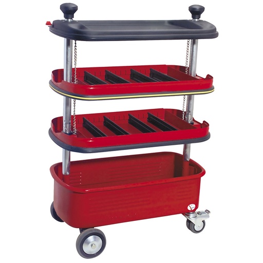 [URR9982] CARRO UTILITARIO PLEGABLE CON CHAROLA