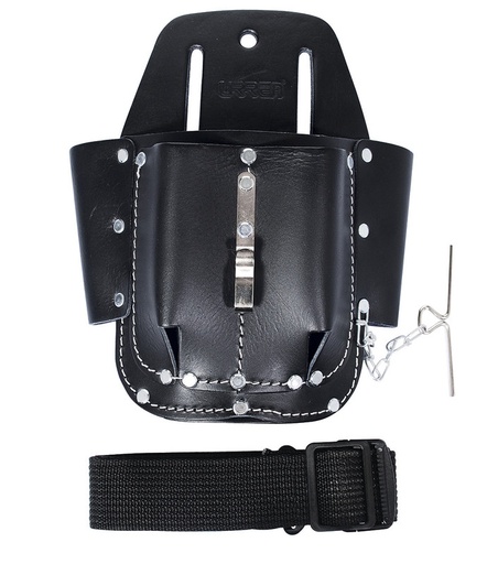 [URRBN132] PORTAHERRAMIENTA URREA 4 BOLSAS CUERO