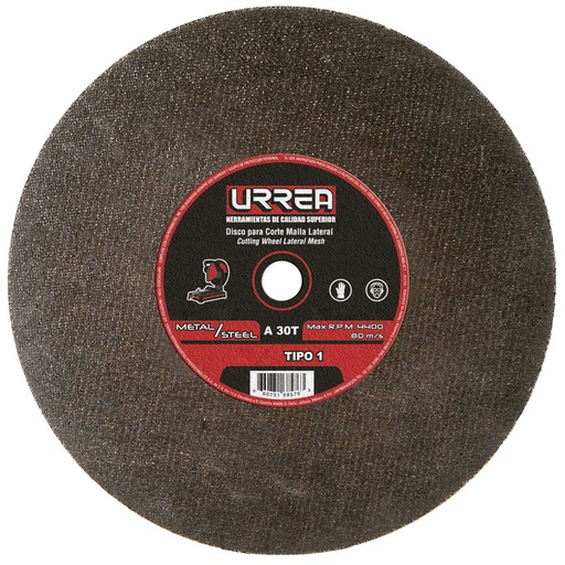 [URRU730] DESCATALOGADO P/PROV DISCO T/1 METAL 7X1/8M/PES