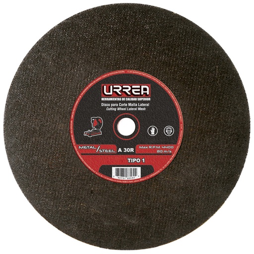 [URRU758] DISCO T/1 METAL 14X7/64 PES