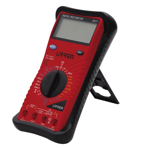 [URRUD77] MULTIMETRO DIGITAL RANGO MANUAL USO GRAL