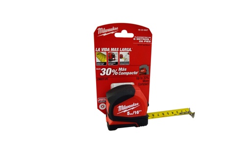 [MIL48-22-6627] FLEXOMETRO 8 MTS MILWAKEE