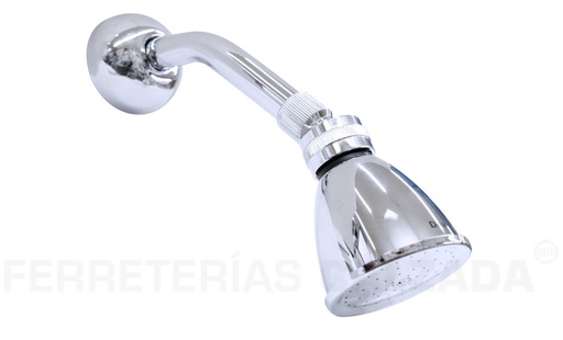 [VU4510B] REGADERA BRAZO Y CHAPETÃƒ?N, ACABADO CROMO