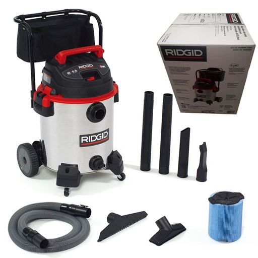 [RID63683] ASPIRADORA SECO MOJADO 16 GALONES 6.5 HP RIDGID 63683
