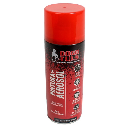 [DOGPA4007] PINTURA AEROSOL BRILLANTE ROJO TOMATE