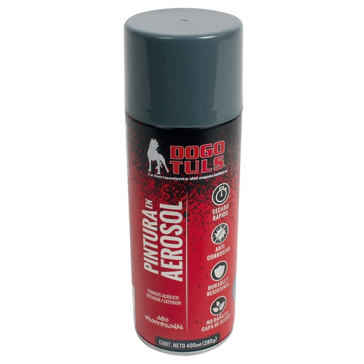 [DOGPA4022] PINTURA AEROSOL GRIS BRILLANTE