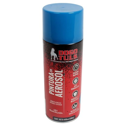 [DOGPA4037] PINTURA AEROSOL AZUL METALICO