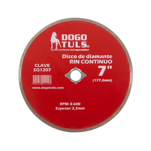 [DOGSQ1207] DISCO D/DIAMANTE RIN CONTINUO 7"