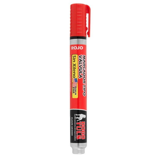 [DOGUK2005] MARCADOR VALVULA ROJO DOGO TULS